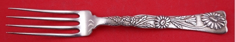 Regular Fork w/ daisy motif  7